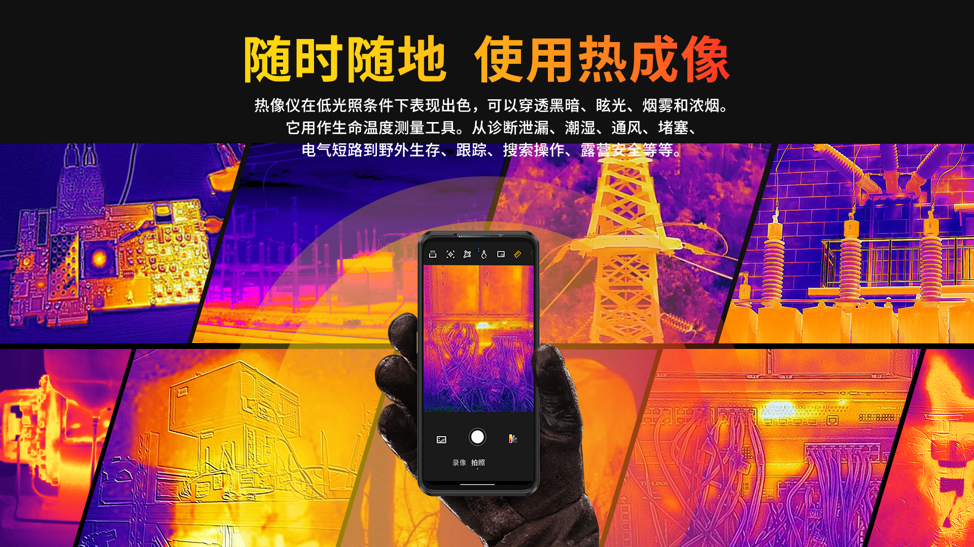 三款红外热成像防爆手机推荐，夜间巡检隐患无处遁形